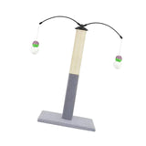 Maxbell Cat Scratching Post Furniture Protector Scratch Post for Indoor Cats Cat Toy Light Gray