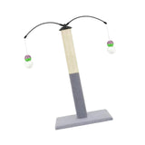 Maxbell Cat Scratching Post Furniture Protector Scratch Post for Indoor Cats Cat Toy Light Gray