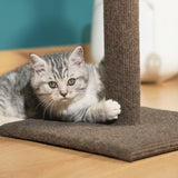 Maxbell Cat Scratching Post Furniture Protector Scratch Post for Indoor Cats Cat Toy Light Gray