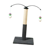 Maxbell Cat Scratching Post Furniture Protector Scratch Post for Indoor Cats Cat Toy Dark Gray