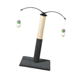 Maxbell Cat Scratching Post Furniture Protector Scratch Post for Indoor Cats Cat Toy Dark Gray