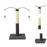 Maxbell Cat Scratching Post Furniture Protector Scratch Post for Indoor Cats Cat Toy Dark Gray