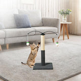 Maxbell Cat Scratching Post Furniture Protector Scratch Post for Indoor Cats Cat Toy Dark Gray