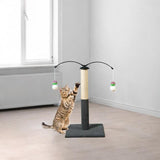 Maxbell Cat Scratching Post Furniture Protector Scratch Post for Indoor Cats Cat Toy Dark Gray