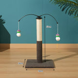 Maxbell Cat Scratching Post Furniture Protector Scratch Post for Indoor Cats Cat Toy Coffee