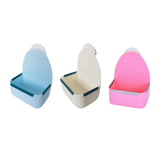 Maxbell Rabbit Hay Feeder Bin Feeder Grass Frame Rack for Rabbit Hedgehog Chinchilla White