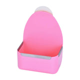 Maxbell Rabbit Hay Feeder Bin Feeder Grass Frame Rack for Rabbit Hedgehog Chinchilla Pink