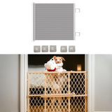 Maxbell Retractable Dog Gate Prevent Your Dogs Cats from Jumping over for Deck Patio