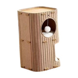 Maxbell Cat House Covered Tunnel Condo Indoor Outdoor Cats Pet 2 Storey Cat Bed Cave Camel