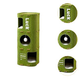 Maxbell 3 Storey Cat Bed Cave Covered Tunnel Condo Indoor Outdoor Cats Pet Cat House Green