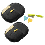 Maxbell 2Pcs Pet Hair Remover Gloves Reusable for Horse Shedding Long and Short Hair