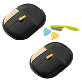 Maxbell 2Pcs Pet Hair Remover Gloves Reusable for Horse Shedding Long and Short Hair