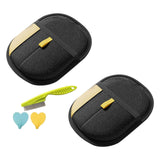 Maxbell 2Pcs Pet Hair Remover Gloves Reusable for Horse Shedding Long and Short Hair