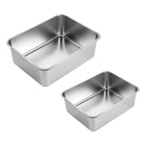 Maxbell Cat Litter Box Pet Supplies Kitten Toilet High Side Nonstick Pet Litter Tray S