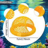 Maxbell Floating Betta Cave for Small Tropical Fishes Fishing Tank Accessory Guppies Yellow
