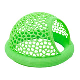 Maxbell Floating Betta Cave for Small Tropical Fishes Fishing Tank Accessory Guppies Green