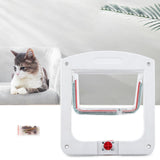 Maxbell Cat Door for Window Indoor Pet Door Flap  Dogs Pets Accessories