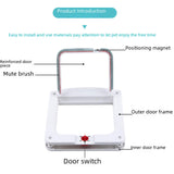 Maxbell Cat Door for Window Indoor Pet Door Flap  Dogs Pets Accessories