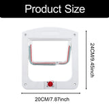 Maxbell Cat Door for Window Indoor Pet Door Flap  Dogs Pets Accessories