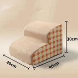 Maxbell Dog Steps Comfortable Dog Stairs Ramp for High Bed Couch Small Dogs and Cats 2 Steps