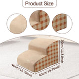 Maxbell Dog Steps Comfortable Dog Stairs Ramp for High Bed Couch Small Dogs and Cats 2 Steps
