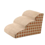 Maxbell Dog Steps Comfortable Dog Stairs Ramp for High Bed Couch Small Dogs and Cats 3 Steps