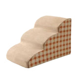 Maxbell Dog Steps Comfortable Dog Stairs Ramp for High Bed Couch Small Dogs and Cats 3 Steps