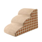 Maxbell Dog Steps Comfortable Dog Stairs Ramp for High Bed Couch Small Dogs and Cats 3 Steps