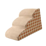 Maxbell Dog Steps Comfortable Dog Stairs Ramp for High Bed Couch Small Dogs and Cats 3 Steps