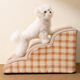 Maxbell Dog Steps Comfortable Dog Stairs Ramp for High Bed Couch Small Dogs and Cats 3 Steps