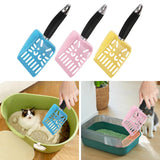 Maxbell Cat Litter Scoop Practical Pet Accessories Easy to Clean Sturdy Mesh Scooper Blue