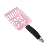 Maxbell Cat Litter Scoop Practical Pet Accessories Easy to Clean Sturdy Mesh Scooper Pink
