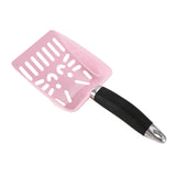 Maxbell Cat Litter Scoop Practical Pet Accessories Easy to Clean Sturdy Mesh Scooper Pink