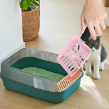 Maxbell Cat Litter Scoop Practical Pet Accessories Easy to Clean Sturdy Mesh Scooper Pink
