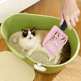 Maxbell Cat Litter Scoop Practical Pet Accessories Easy to Clean Sturdy Mesh Scooper Pink