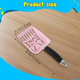 Maxbell Cat Litter Scoop Practical Pet Accessories Easy to Clean Sturdy Mesh Scooper Pink