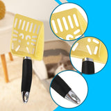 Maxbell Cat Litter Scoop Practical Pet Accessories Easy to Clean Sturdy Mesh Scooper Yellow