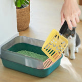Maxbell Cat Litter Scoop Practical Pet Accessories Easy to Clean Sturdy Mesh Scooper Yellow