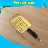 Maxbell Cat Litter Scoop Practical Pet Accessories Easy to Clean Sturdy Mesh Scooper Yellow
