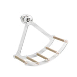 Maxbell Small Animal Quiet Running Wheel Clear Bird Toy for Hamsters Birds Cockatiel S Wood Stick