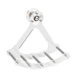 Maxbell Small Animal Quiet Running Wheel Clear Bird Toy for Hamsters Birds Cockatiel S Metal Stick