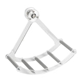 Maxbell Small Animal Quiet Running Wheel Clear Bird Toy for Hamsters Birds Cockatiel L Metal Stick