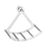 Maxbell Small Animal Quiet Running Wheel Clear Bird Toy for Hamsters Birds Cockatiel L Metal Stick