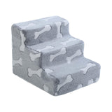 Maxbell Dog Stair Lightweight 3 Tier Anti Slip Comfortable Pet Stairs for Small Pets