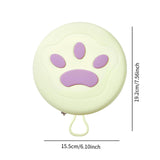 Maxbell Foldable Dog Bowl Portable Travel Water Food Bowl for Camping Outdoor Hiking Light Yellow