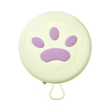 Maxbell Foldable Dog Bowl Portable Travel Water Food Bowl for Camping Outdoor Hiking Light Yellow