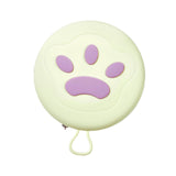 Maxbell Foldable Dog Bowl Portable Travel Water Food Bowl for Camping Outdoor Hiking Light Yellow