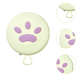 Maxbell Foldable Dog Bowl Portable Travel Water Food Bowl for Camping Outdoor Hiking Light Yellow