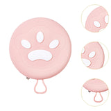 Maxbell Foldable Dog Bowl Portable Travel Water Food Bowl for Camping Outdoor Hiking Pink