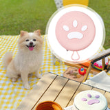 Maxbell Foldable Dog Bowl Portable Travel Water Food Bowl for Camping Outdoor Hiking Pink